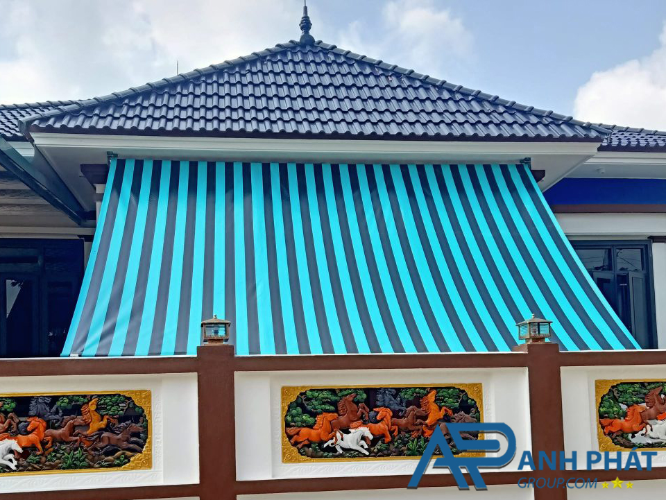Bạt che nắng tự cuốn thương hiệu Anh Phát Group cao cấp