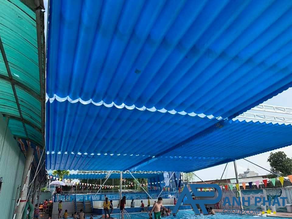 Vị trí lắp đặt bạt che nắng Vị trí lắp đặt bạt che nắng che mưa