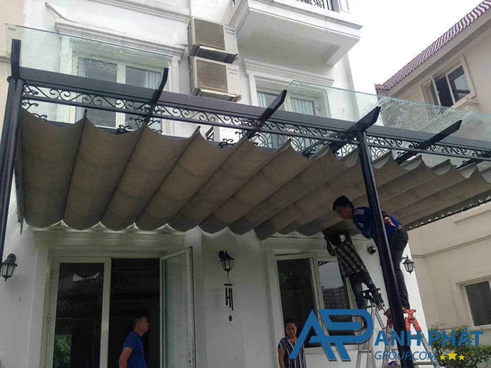 Cách dùng bạt che nắng Hướng dẫn sử dụng bạt che nắng mưa