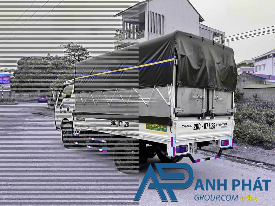 Xưởng may ép bạt mui xe tải giá rẻ Anh Phát Group