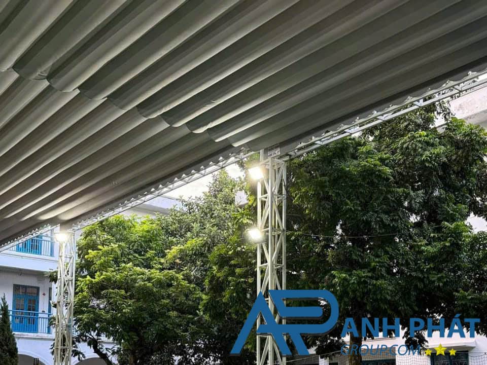 Kích thước và thiết kế bạt kéo ngoài trời