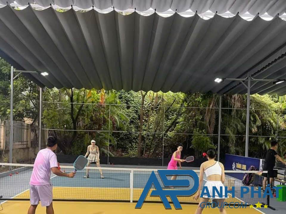 Chất liệu bạt kéo ngoài trời