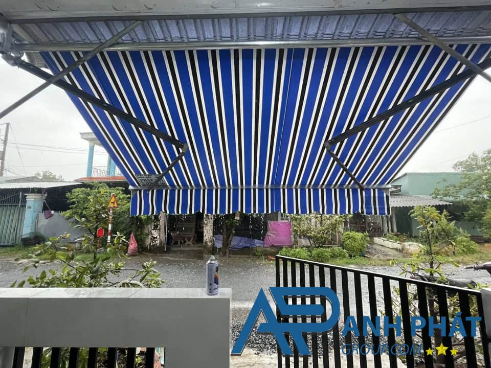 Lưu ý khi lắp đặt mái hiên di động