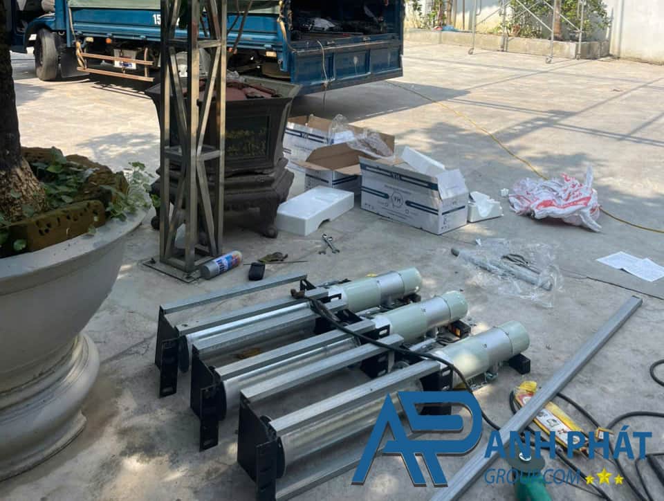 Ứng dụng của motor kéo bạt