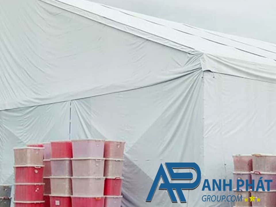 Chất liệu nhà bạt di động Anh Phát Group