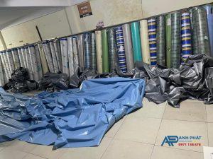 Xưởng may ép bạt mái che theo yêu cầu Anh Phát Group