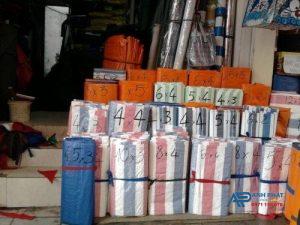 Các loại bạt sọc 3 màu có sẵn hàng