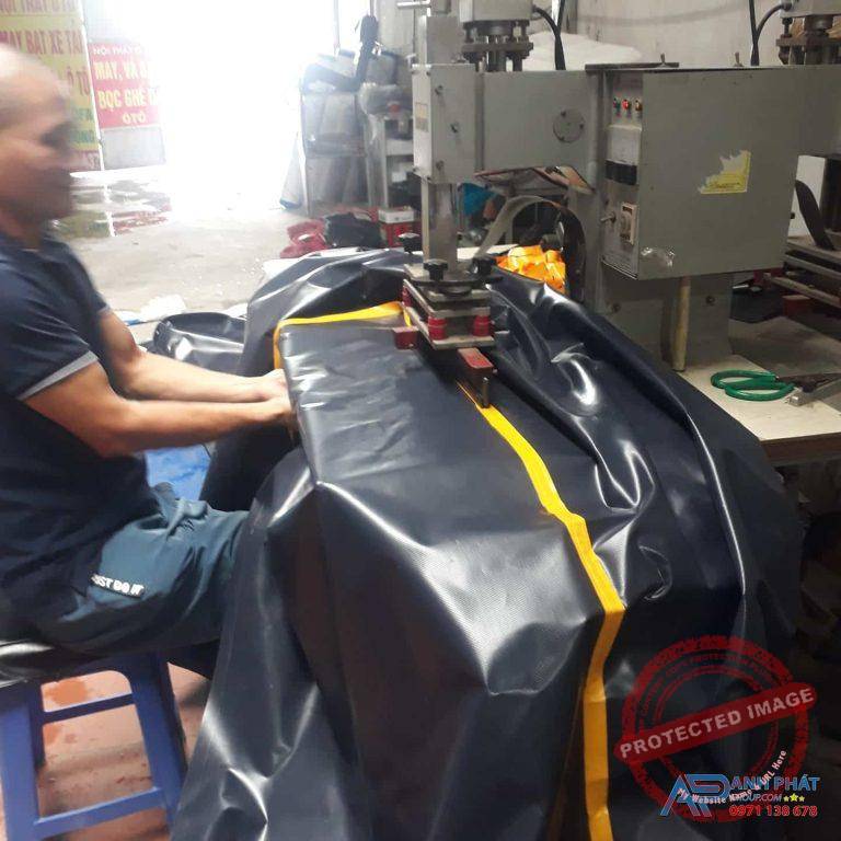 May bạt mái lượn sóng Anh Phát Group.