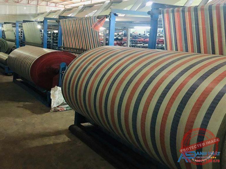 Bạt sọc công trình Anh Phát Group.