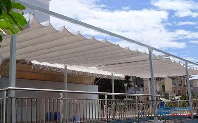 Các mẫu mái bạt xếp thương hiệu Anh Phát Group