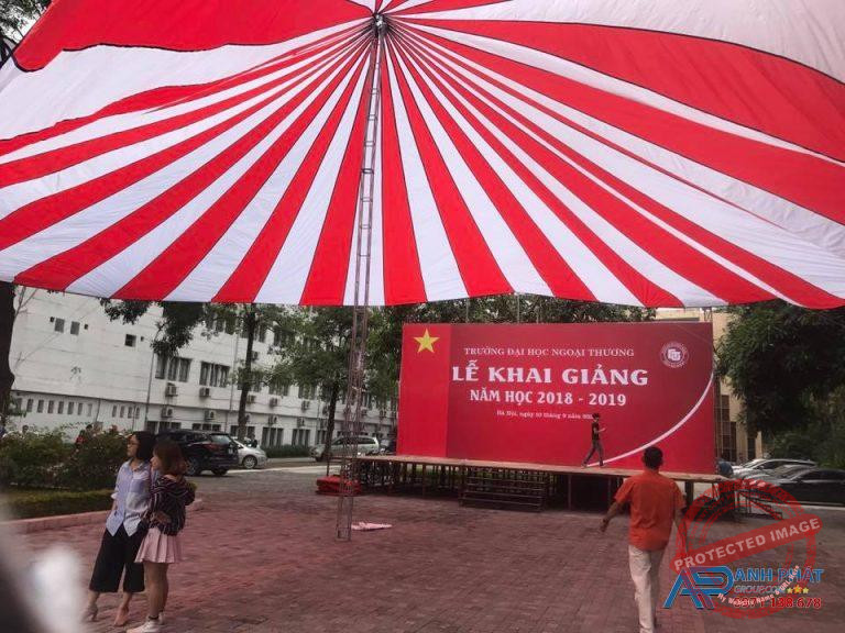 Dù hội chợ, dù tiệc Anh Phát Group.