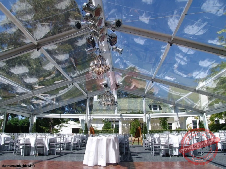 Bạt che mưa trong lấy sáng thương hiệu Anh Phát Group