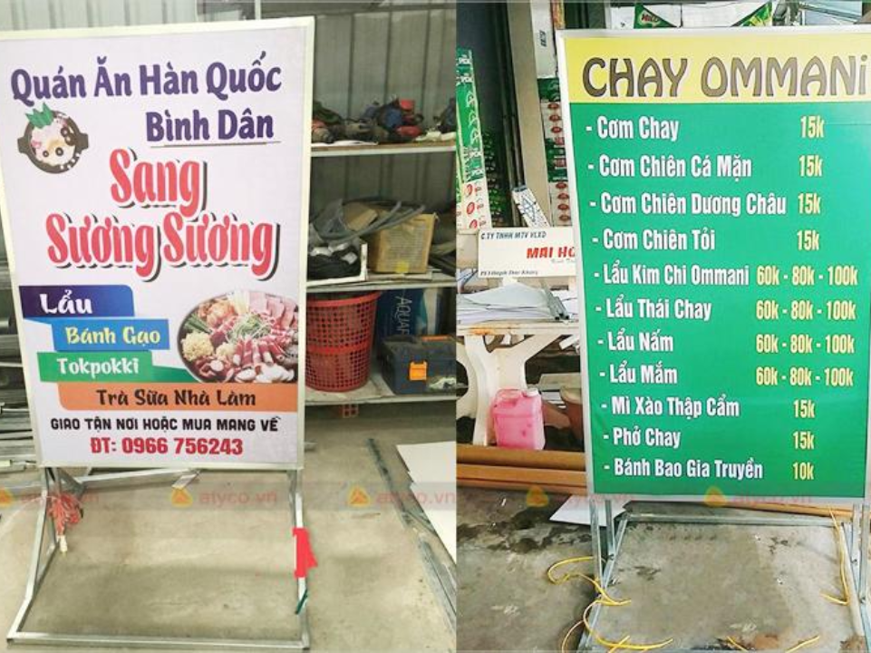 Biển hiệu quảng cáo rẻ nhất thương hiệu Anh Phát Group