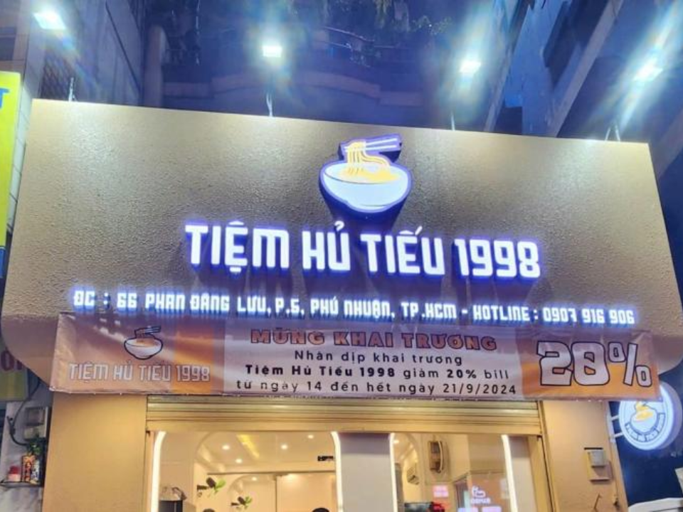 Biển hiệu quảng cáo rẻ nhất thương hiệu Anh Phát Group